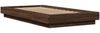 vidaXL Bettgestell Braun Eichen-Optik 75x190 cm Holzwerkstoff 3281251 Bild 3