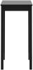 vidaXL Bartisch, MDF Schwarz, 55×55×107 cm Bild 3