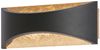 Fischer & Honsel 30529 LED Wandleuchte Rio sandschwarz blattgold 2700K Bild 2