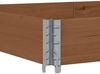 vidaXL Pflanzkasten Braun 150x100 cm Massivholz Kiefer 3295414 Bild 5