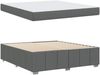 vidaXL Bettrahmen mit Matratze Dunkelgrau 180 x 200 cm Stoff 3398301 Bild 5