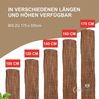 Coradoma Weidenmatte Sichtschutz in 12 Größen | 100x300 cm | Sichtschutzmatte aus Weide für Balkon, Garten und Terrasse | natürlicher Zaun Sichtschutz Balkonsichtschutz Lärmschutz Windschutz Bild 2
