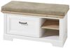 Sitzbank >Jasmin< in Pinie hell - 93x49x41cm (BxHxT) Bild 2