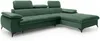 Vente-unique - SAMARA Sofa SamtStoff Grün - B 193 cm x H 75 cm x L 280 cm Bild 3