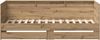 vidaXL Tagesbett mit Kopfteil Artisan-Eiche 100 x 200 cm Holzwerkstoff 3333985 Bild 4