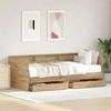 vidaXL Tagesbett mit Kopfteil Artisan-Eiche 100 x 200 cm Holzwerkstoff 3333985 Bild 3