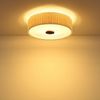 LED Deckenleuchte JANNIE, Textil, Beige matt, opal, D 50 cm Bild 5