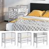 Beistellbett Sophie Grau 94 x 42.5 cm 1 Seitenschiene Vitalispa Bild 2