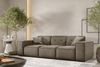 Sofaset Designersofa CESINA 3-2-1 in Stoff Opera Velvet Schwarz Bild 5