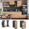 Apothekerschrank Fame-Line Goldkraft Eiche 30 cm ohne Arbeitsplatte Vicco Bild 2