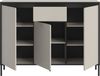Newroom Kommode Kaschmir 136 cm, Kommode Kaschmir Elegant Sideboard Highboard Schlafzimmer Anrichte. Bild 4