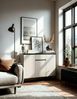 Newroom Kommode Kaschmir 136 cm, Kommode Kaschmir Elegant Sideboard Highboard Schlafzimmer Anrichte. Bild 2
