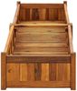 vidaXL Garten-Hochbeet Akazienholz 200x50x25 cm 42568 Bild 4
