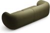 Micadoni Sofa Kate 4-Sitzer Samt Grün Bild 3
