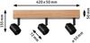 Paulmann 66772 Spotlight Arvid 3-flammig E27 230V max. 20W Schwarz Holz Bild 3