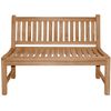 Gartenbank Arezzo Teak Massivholz ohne Armlehnen - Breite: 150 cm Bild 4