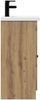 vidaXL Badezimmerschrank mit Waschbecken Artisan-Eiche 890063 Bild 5