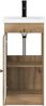 vidaXL Badezimmerschrank mit Waschbecken Artisan-Eiche 890063 Bild 4