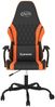 vidaXL Gaming-Stuhl Schwarz und Orange Kunstleder 3143781 Bild 3