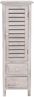 Kommode, 90 x 30 x 25 cm, Shabby-Look, Vintage ~ weiß Bild 5