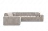 Couch Ibiza L Form in Samtstoff - Samtstoff - sand Bild 3