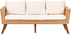 Beliani 'VITTORIA' Lounge Set mit Tisch, Cremeweiß, 180 cm Bild 4
