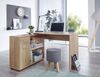 Eckschreibtisch mit Regal Sonoma 120x75,5x106,5cm Modern Büro Home Office Bild 5