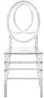 Vente-unique - AMALINE Stuhl Plastik Transparent - B 53 cm x H 91,5 cm x L 38,5 cm Bild 3