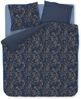 PIP Studio Perkal Bettwäsche 155x220 Tutti i Fiori Dark Blue Blümchen blau Wende Bild 3
