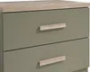 Vente-unique - SKAIDO Bedside table Holz, Platte GrünBeige - B 40 cm x H 50 cm x L 50 cm Bild 3