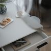 Bartisch-Set Repose Weiß 67 x 100 cm mit 2 Barhockern Vicco Bild 5