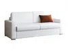 Vente-unique - CALITO Sofa Kunstleder Weiß - B 223 cm94 cm x H 99 cm x L 216 cm Bild 3