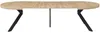 Vente-unique - KOMONI Esstisch Holz, Platte SchwarzBeige - B 120 cm x H 76 cm x L 300 cm250 cm200 cm150 cm Bild 5