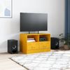 vidaXL TV-Schrank Senfgelb 67x39x44 cm Stahl 841745 Bild 3
