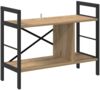vidaXL Bücherregal Artisan-Eiche 75 x 30 x 58,5 cm Holzwerkstoff 883981 Bild 2