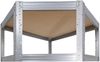 shelfplaza PRO 180x60x30 cm Eckregal in grau-verzinkt mit 6 Böden und 166 kg Traglast pro Boden Bild 2