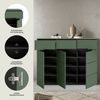 Home affaire Garderobenschrank REHAT, TOPSELLER!, Breite 120 cm, 3 Türen, 3 Schubkästen, 12 Fächer (1-St, in verschiedenen Farben erhältlich, Platz für ca. 24 Paar Schuhe) Schuhschrank, Kommode, Schuhkommode, Anrichte, Sideboard Bild 4