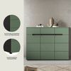Home affaire Garderobenschrank REHAT, TOPSELLER!, Breite 120 cm, 3 Türen, 3 Schubkästen, 12 Fächer (1-St, in verschiedenen Farben erhältlich, Platz für ca. 24 Paar Schuhe) Schuhschrank, Kommode, Schuhkommode, Anrichte, Sideboard Bild 3
