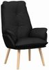 vidaXL Sessel Schwarz 69 x 74 x 93 cm Stoff und Sperrholz 42001852 Bild 2