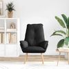 vidaXL Sessel Schwarz 69 x 74 x 93 cm Stoff und Sperrholz 42001852 Bild 3