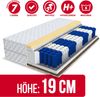 Matratze 80x200 LATEX KOKOS Taschenfederkern H3 H4 9 ZONEN SYRIUS Premium 19cm Bild 2