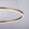 Leuchten Direkt 15394-60 RITUS LED Pendelleuchte Messing Matt rund 60cm dimmbar Bild 3