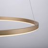 Leuchten Direkt 15394-60 RITUS LED Pendelleuchte Messing Matt rund 60cm dimmbar Bild 4