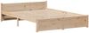 vidaXL Bettgestell mit Kopfteil ohne Matratze 120x200 cm 3306019 Bild 5