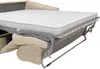 Vente-unique - RETUNA Sofa SamtStoff Beige - B 208 cm105 cm x H 90 cm x L 200 cm Bild 5
