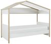 Calicosy Hausbett 90x200 cm – MATIS - Weiß/Holz Bild 4
