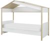 Calicosy Hausbett 90x200 cm – MATIS - Weiß/Holz Bild 3