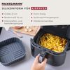 FACKELMANN Silikonform Silikon Backform, Heißluftfritteusen-Zubehör, Frittieren ohne Anhaften Bild 3