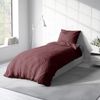 One Home Bettwäsche Melange, Flanell, 2 teilig, modern meliert, Baumwolle kuschelig warme weiche Biber Winter Bild 2