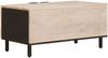 vidaXL Couchtisch Weiß 80 x 50 x 40 cm Massivholz Mango 4017869 Bild 5